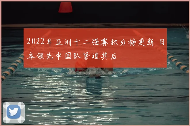 2022年亚洲十二强赛积分榜更新 日本领先中国队紧追其后